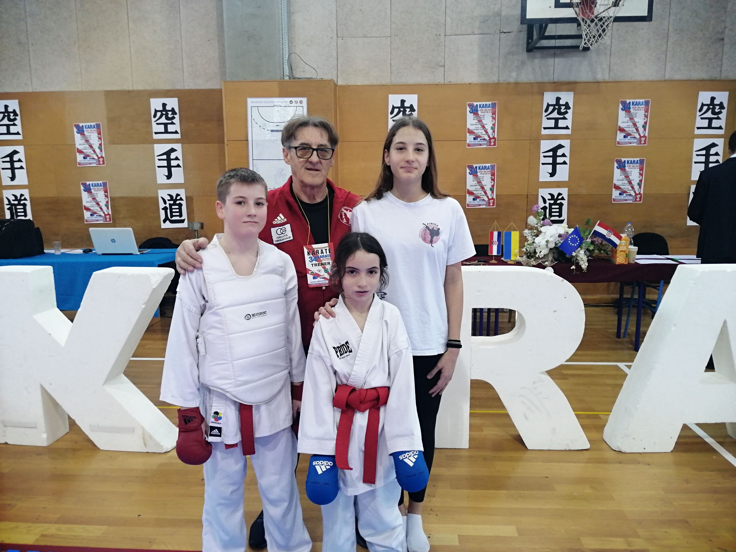 Karate klub Finida iz Poreča nastupio na Kupu Mladosti u Ivanić Gradu
